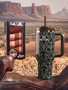 Stanley x Barbie | 40 oz. | 80's Western Ken | NWT